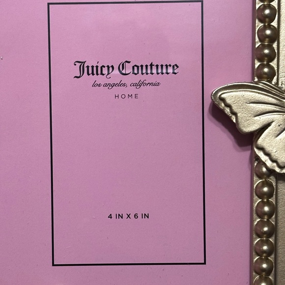 Juicy Couture Gold Butterfly Frame - Picture 2 of 3